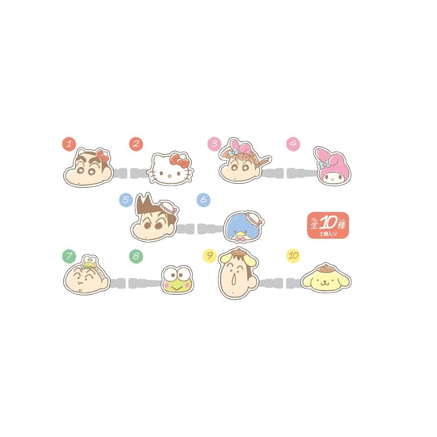 クレヨンしんちゃん×ハローキティ前髪ヘアクリップ20個 Amazon.co.jp: トーシンパック クレヨンしんちゃん×サンリオ